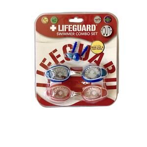 Lifeguard Youth Swimming Goggle Set